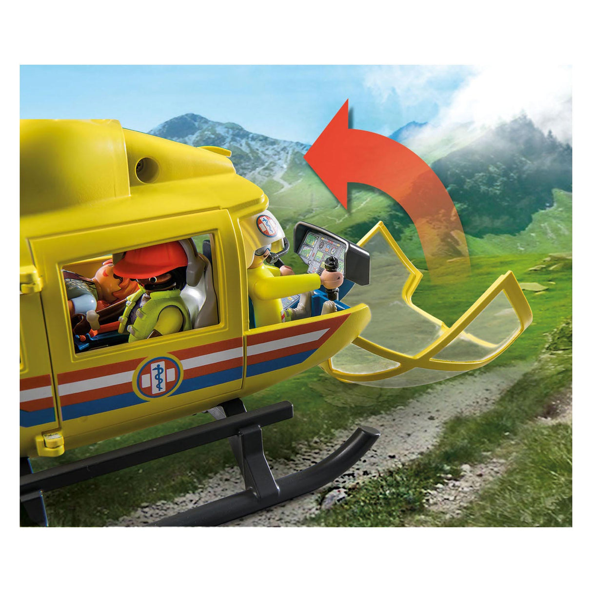 Playmobil City Life Rescue Helicopter 71203