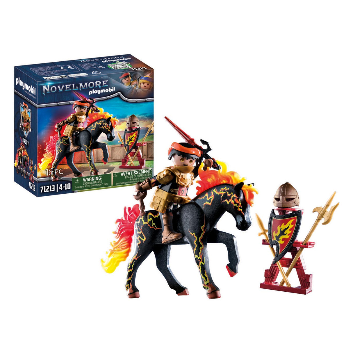 PLAYMOBIL PLAYMOBIL Burnham Raiders Vuurridder 71213