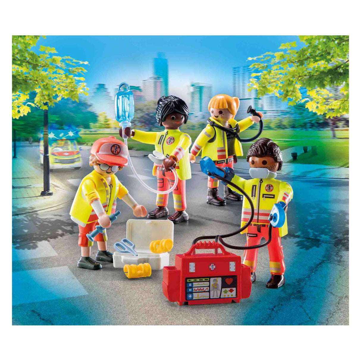 Playmobil City Life Reddingsteam 71244