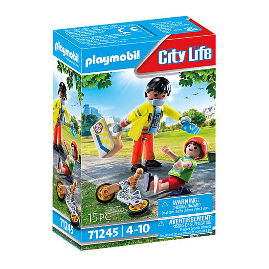 Playmobil City Life Krankenschwester mit Patient 71245