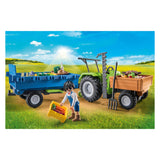 PlayMobil Country Tractor con trailer 71249