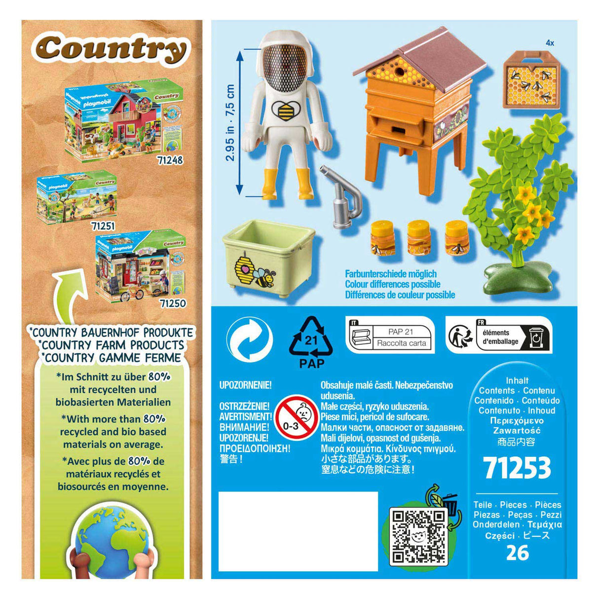 PlayMobil Country Beekeeper 71253