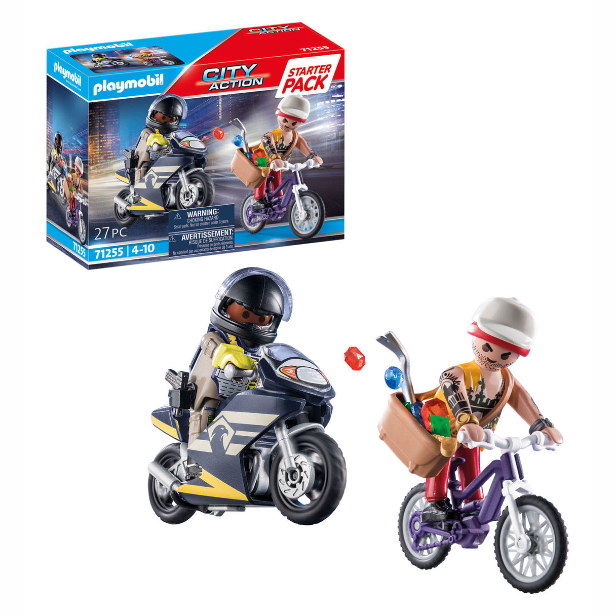 PlayMobil Starterpack Unidad especial y joyería 71255