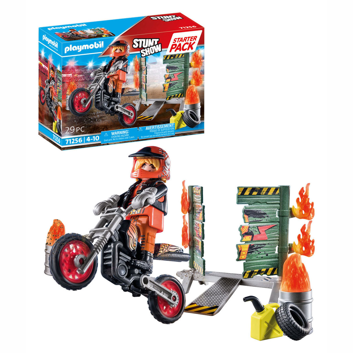 PlayMobile Startpack Stotshow Motor mat Feierwand 71256