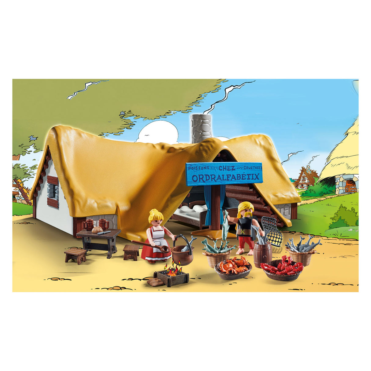 Playmobil Asterix de Hut Van Hoefnix 71266