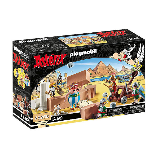 Playmobil Asterix -tegning og kampen om 71268 -paladset