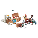 Playmobil Asterix -ritning och striden för palatset 71268