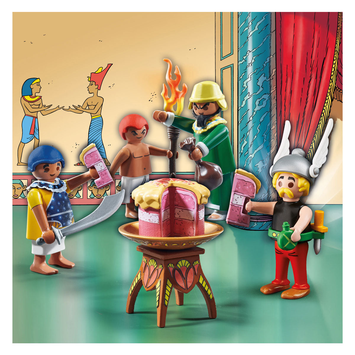 PlayMobil Plack Boothil Asterix de vergëftleche Kuch vun der Plurkis 71269