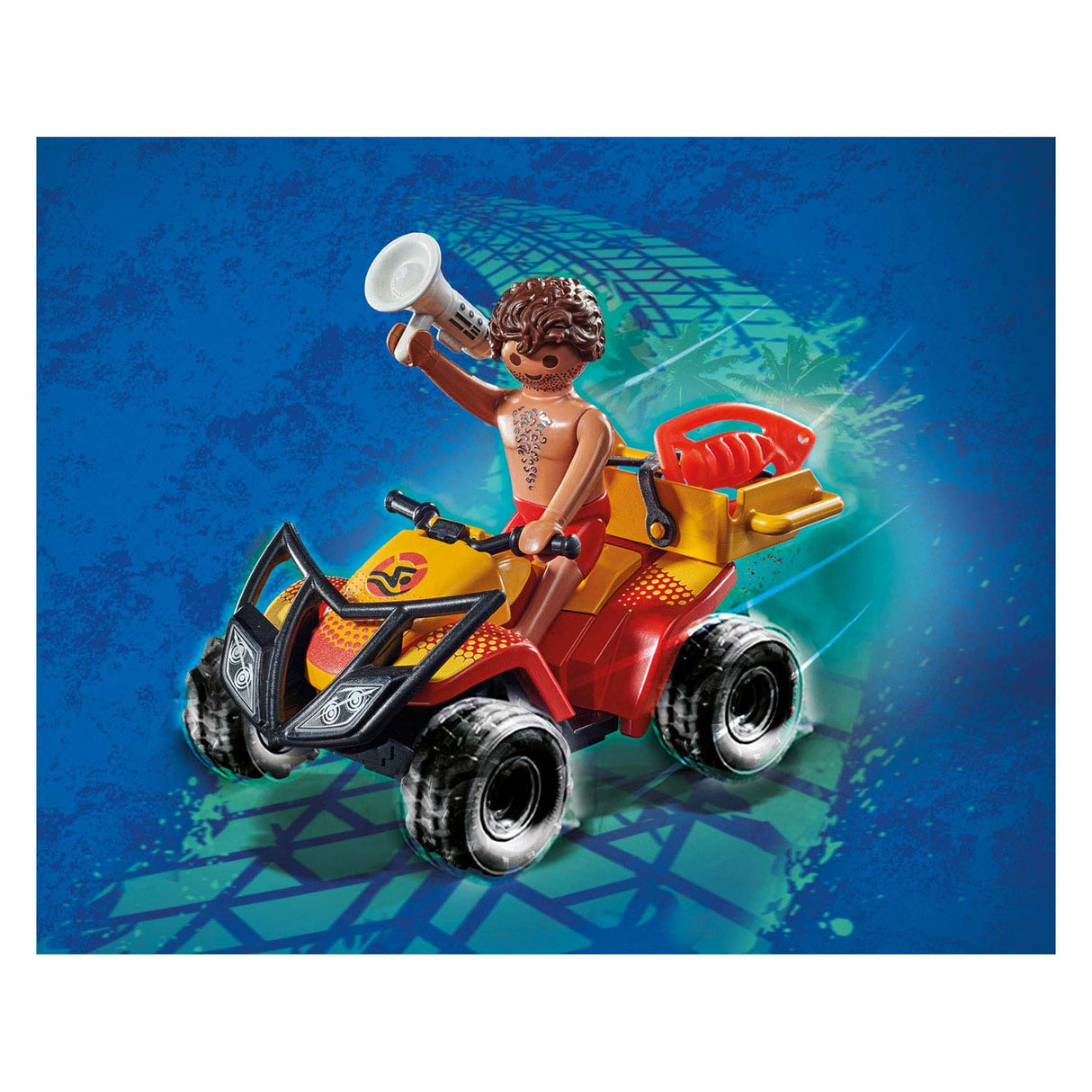 PlayMobil City Action plateguard Quad 71040