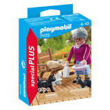 PlayMobil Especials abuela con gatos 71172