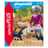 PlayMobil Especials abuela con gatos 71172