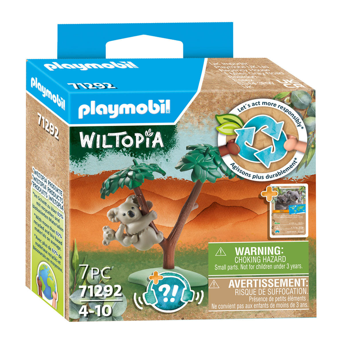 Playmobil Wiltopia Koala met Welp 71292