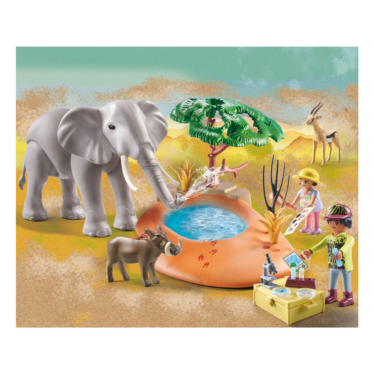 Playmobil Wiltopia Un viaggio al Waterpoel 71294