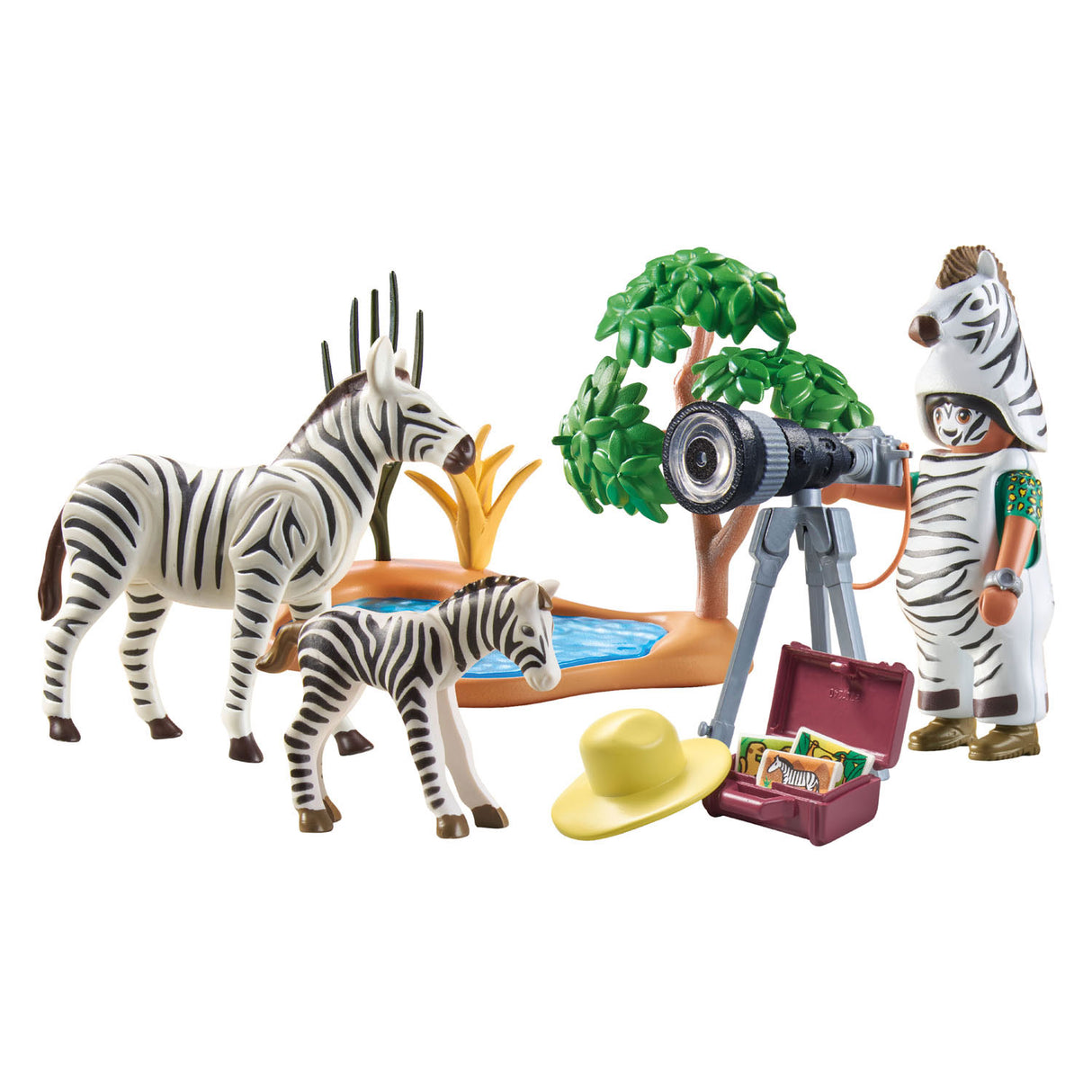 Playmobil Wiltopia på vägen med djurfotografen 71295