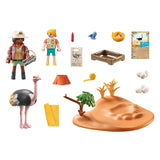 Playmobil Wiltopia navštěvující papa ostrich 71296