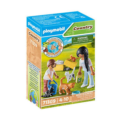 Playmobil Country Cat Family 71309