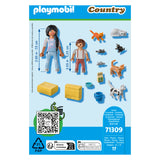 Playmobil Country Cat Family 71309