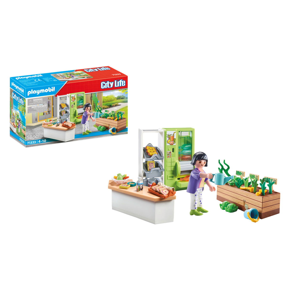 PlayMobil City Liewensverkaaf stinn 71333