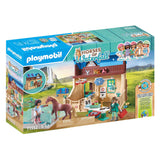 Playmobil hester eller fossehestterapi Veterinærpraksis 71352