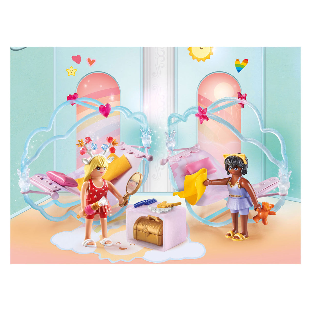 Playmobil princezna kouzelná pyžamová párty v oblacích - 71362