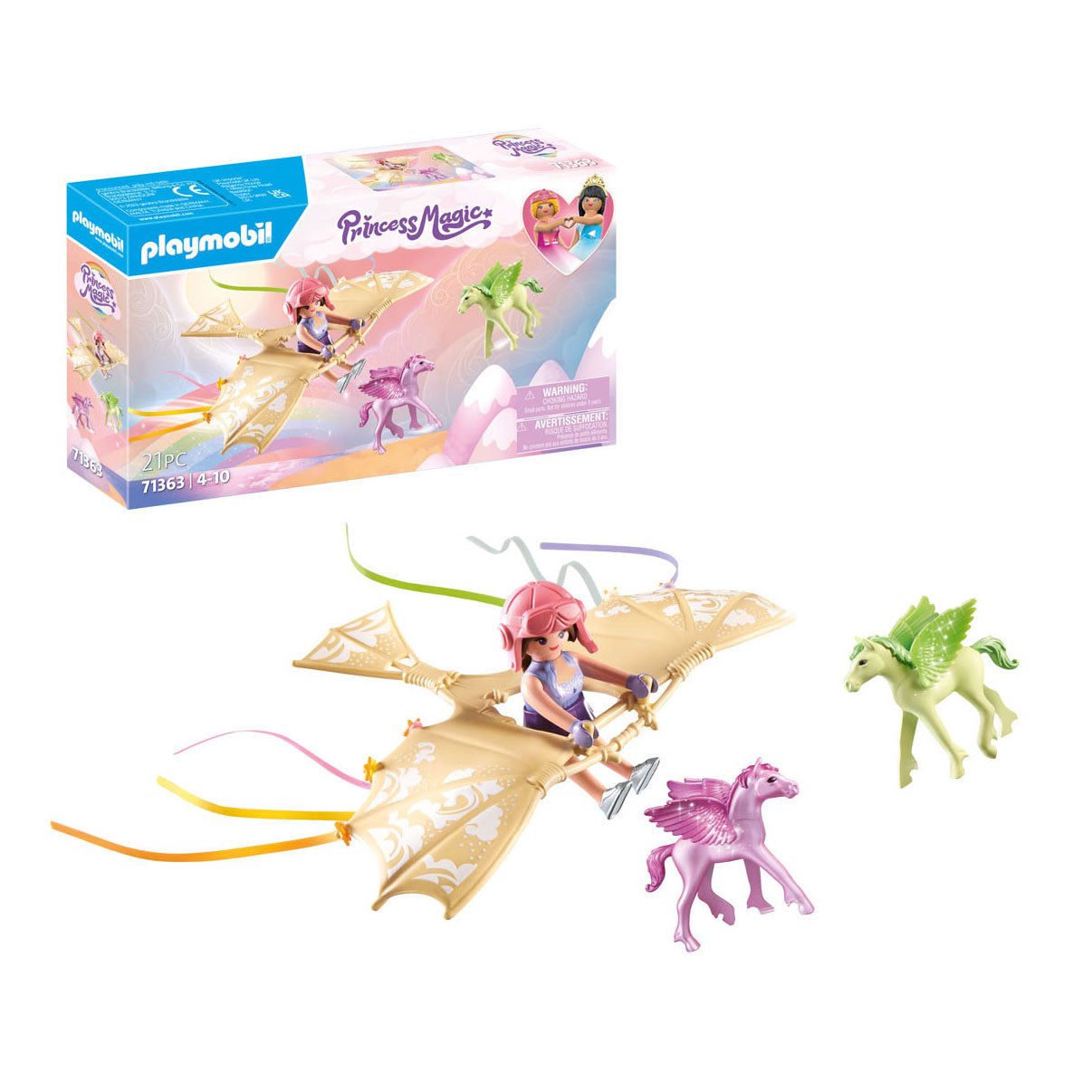 Playmobil Princess outing with Pegasus-Veulens 71363