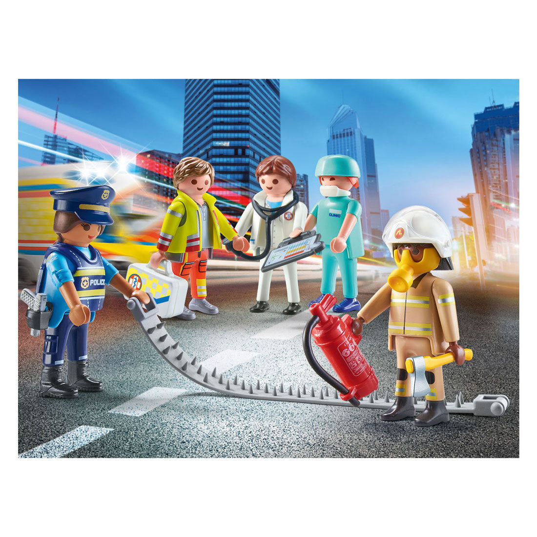 PlayMobil Stadaktioun meng Zuelen: Rettung Missioun 71400