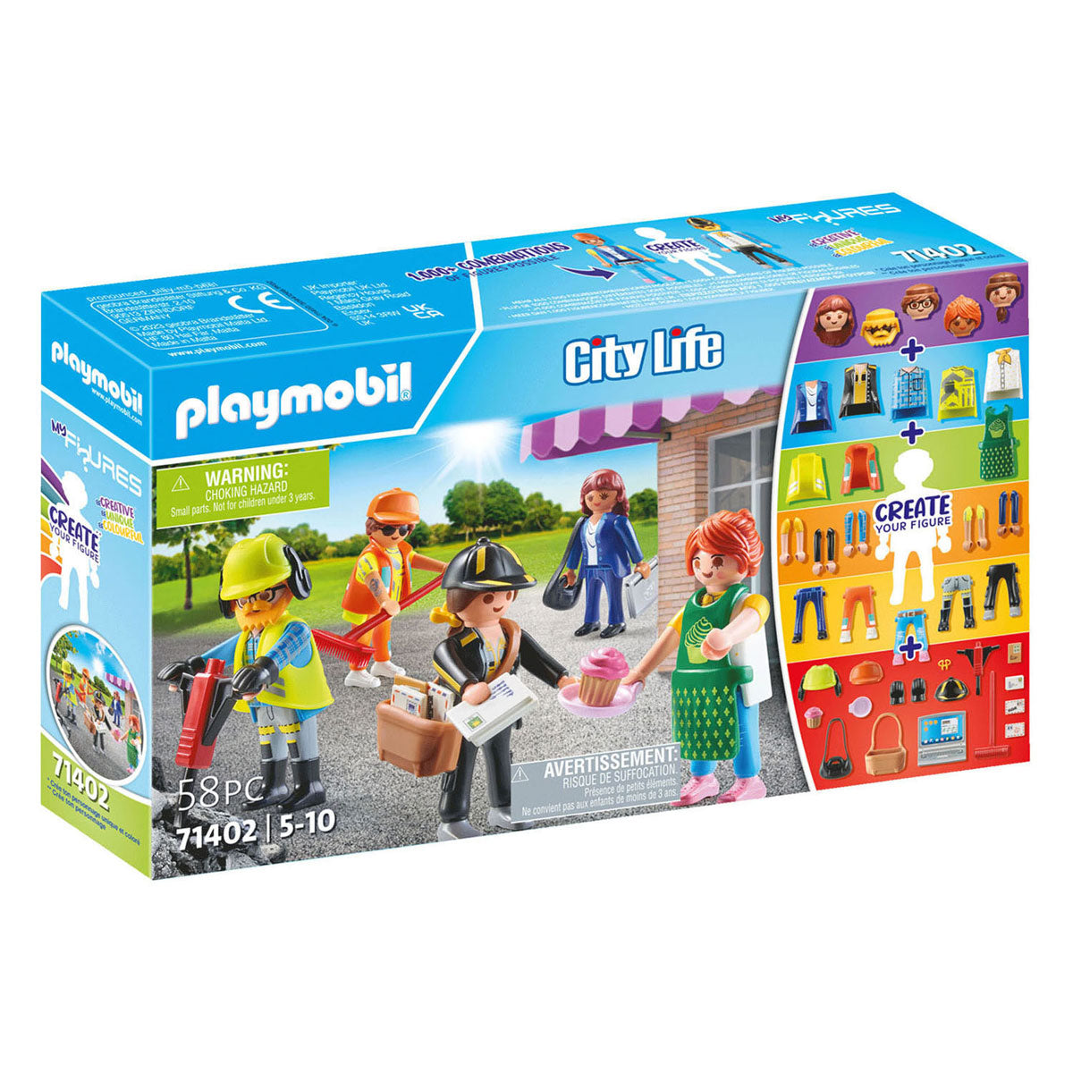 Playmobil City Life Mine figurer 71402