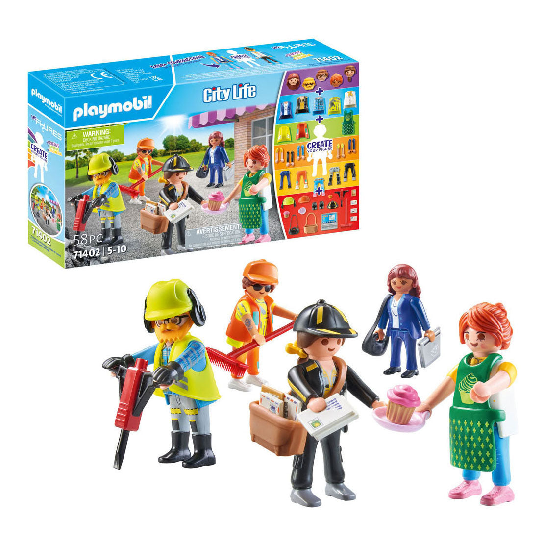 Playmobil City Life Mine figurer 71402