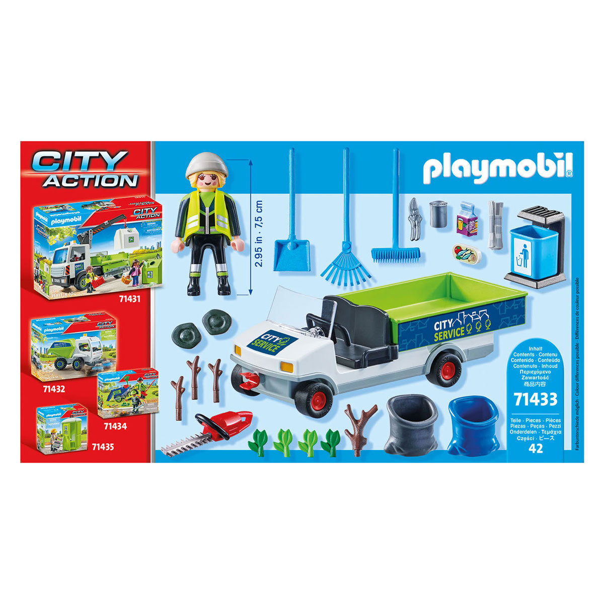 Playmobil City Action Electric Street Wip Machine 71433