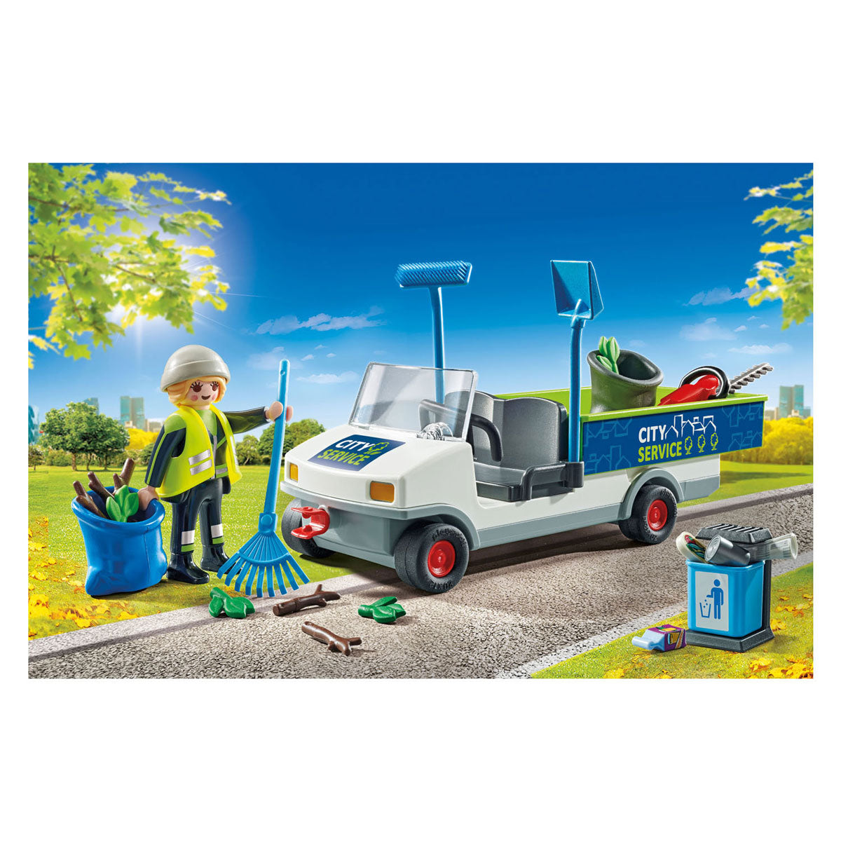 PlayMobil City Action Machine de limpieza de calles eléctricos 71433