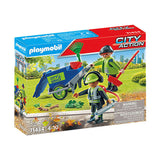 Playmobil City Action Figure Set Cleaning Team 71434