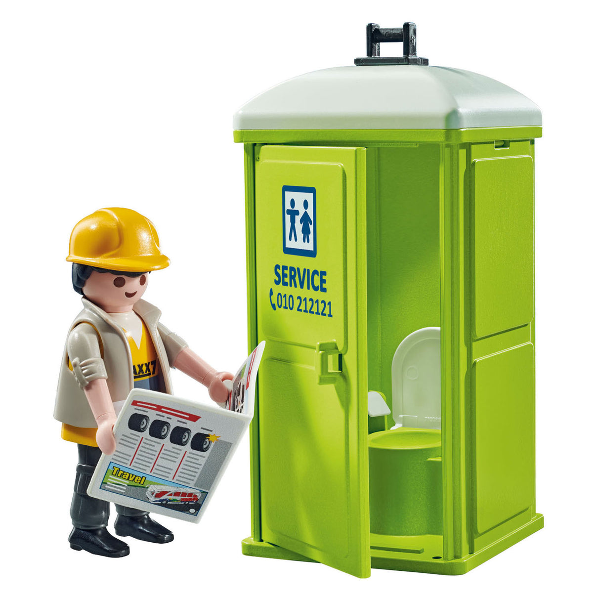 PlayMobil Stad Action Handy Toilette 71435