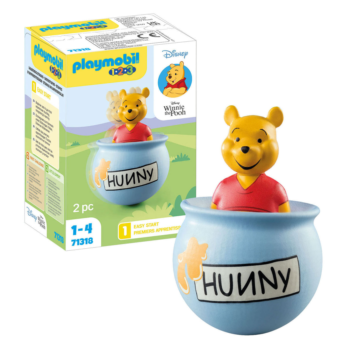 Playmobil 1.2.3. Der Pooh Honingpot 71318