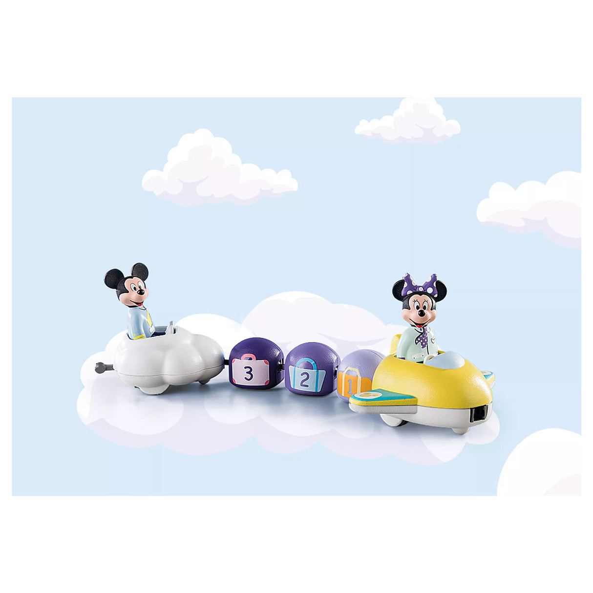 Playmobil 1.2.3. Mickey Mouse Wolktrein 71320