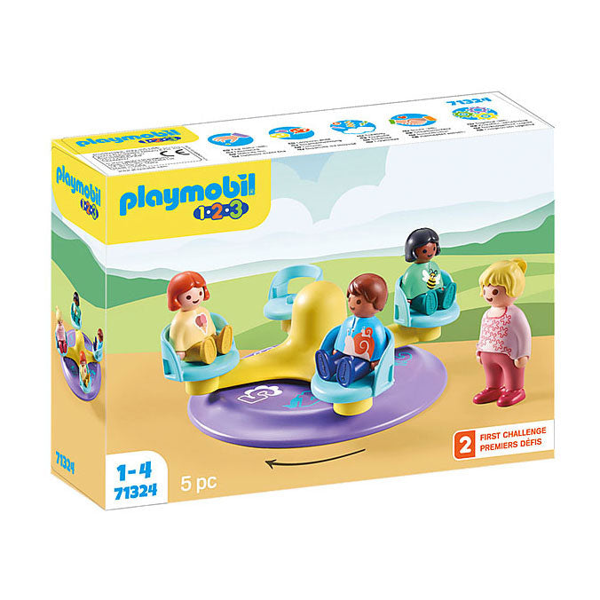 PlayMobil 1.2.3. Carusel infantil 71324