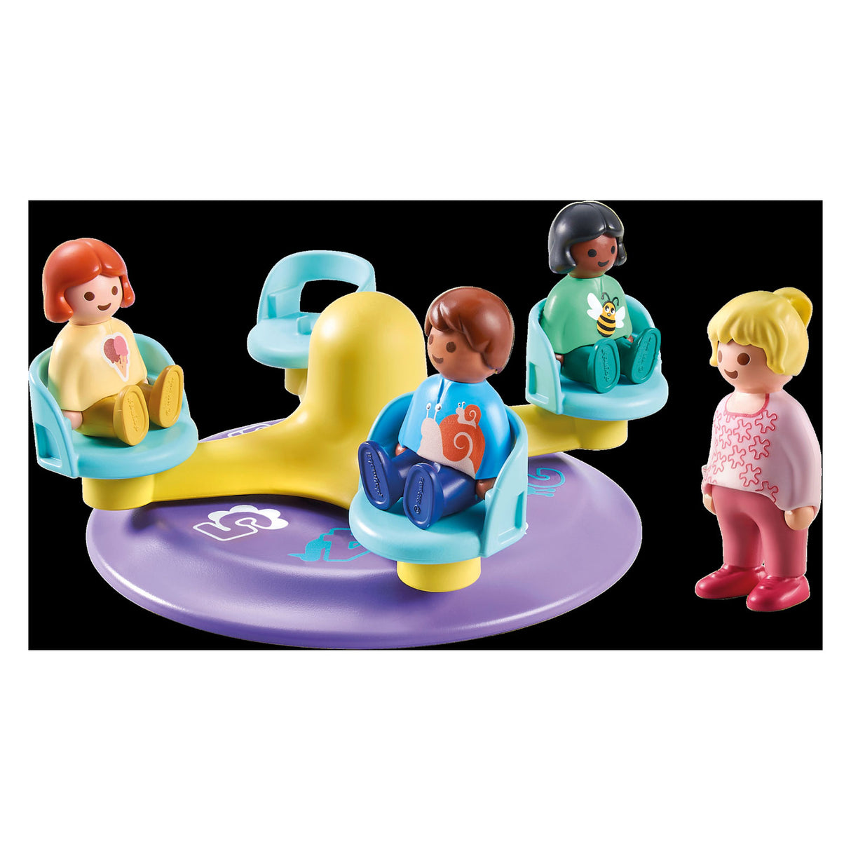 Playmobil 1.2.3. Carrousel pour enfants 71324