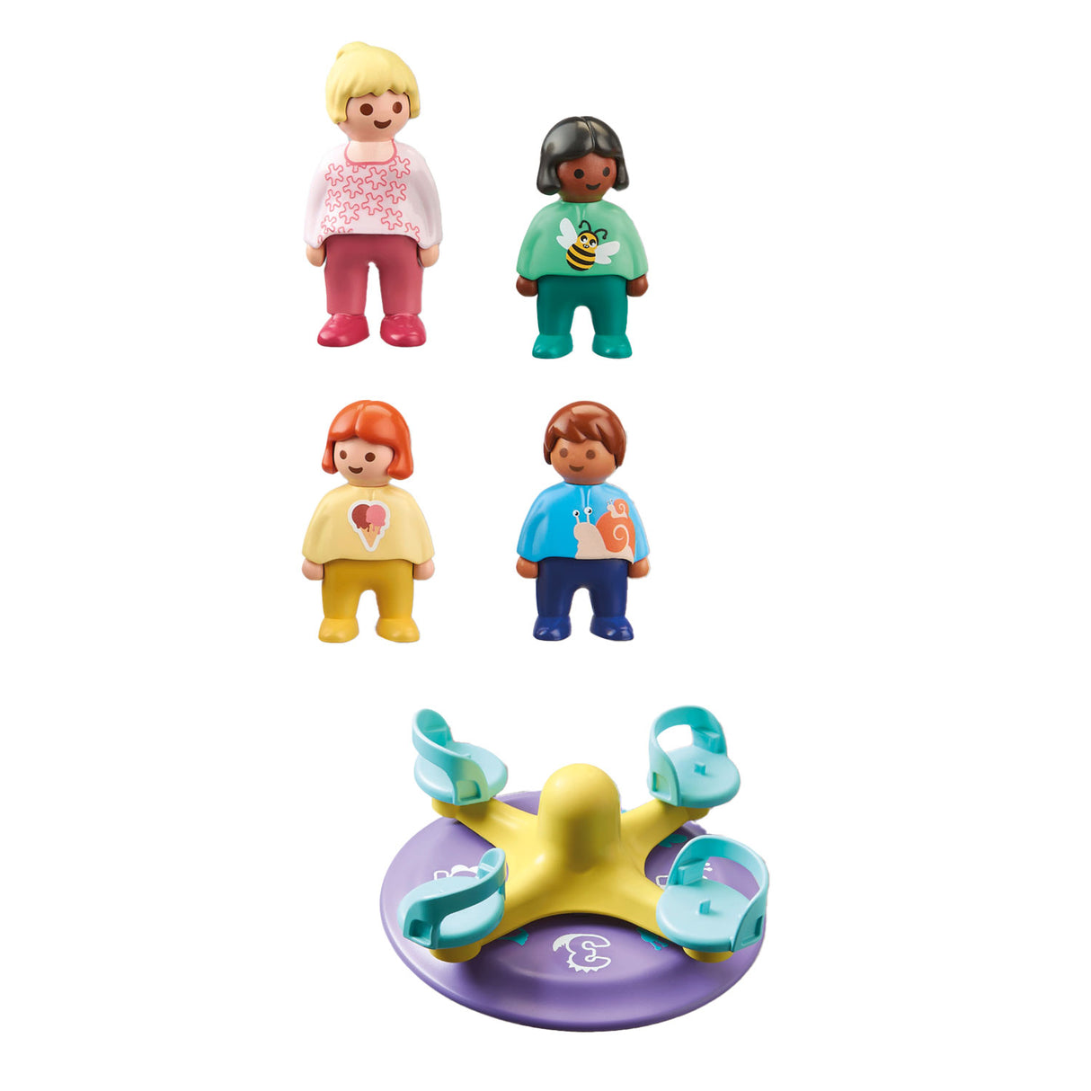 PlayMobil 1.2.3. Carusel infantil 71324