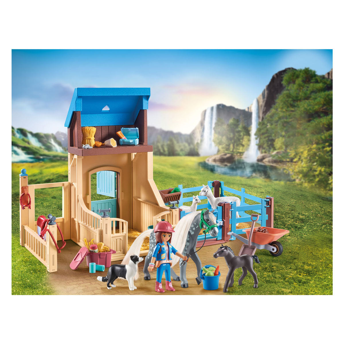 PLAYMOBIL Horses of Waterfall Amelia en Whisper Speelset 71353