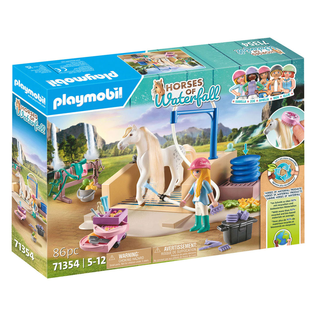 Playmobil chevaux ou cascade Isabella et Leeuwin Speelset 71354