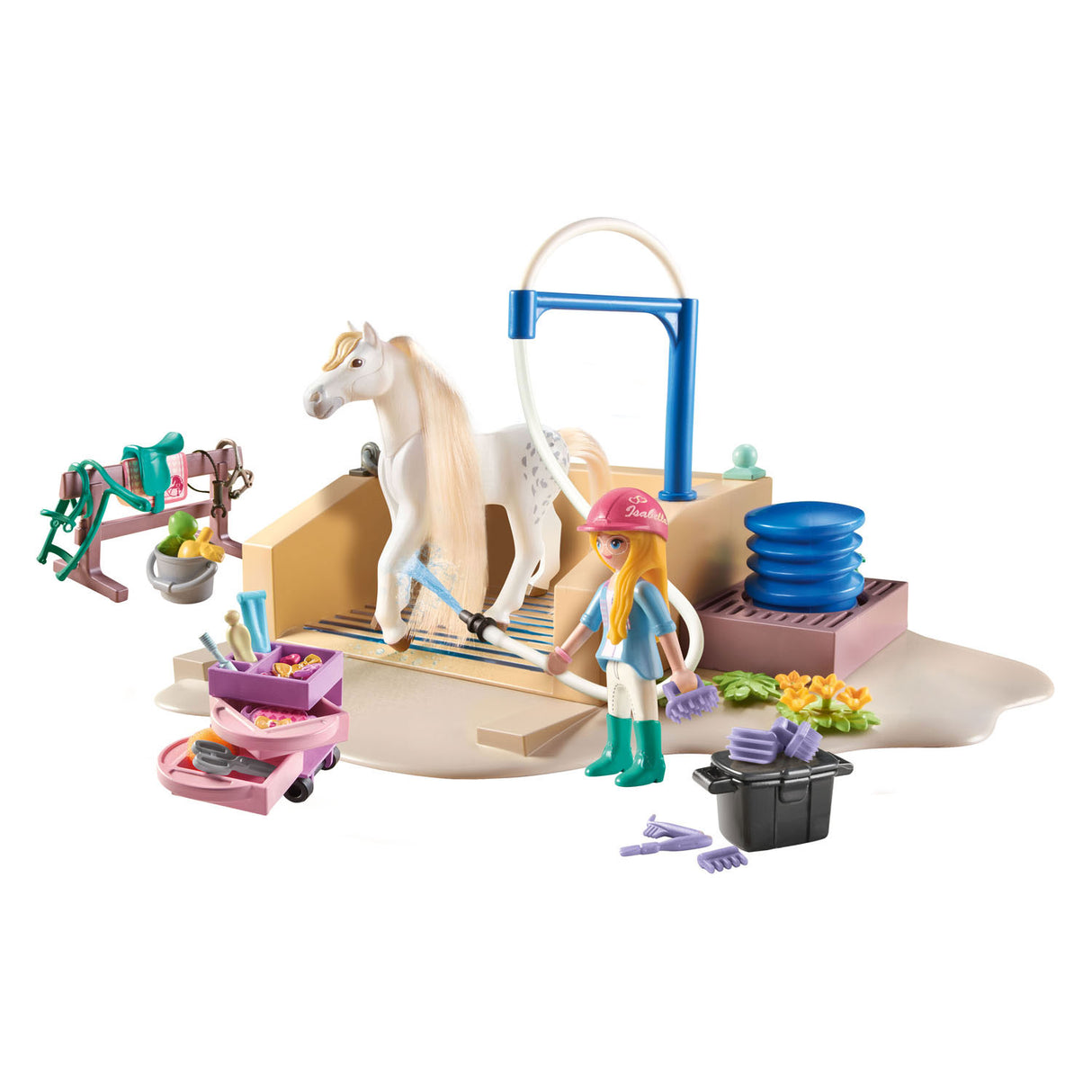 Playmobil chevaux ou cascade Isabella et Leeuwin Speelset 71354