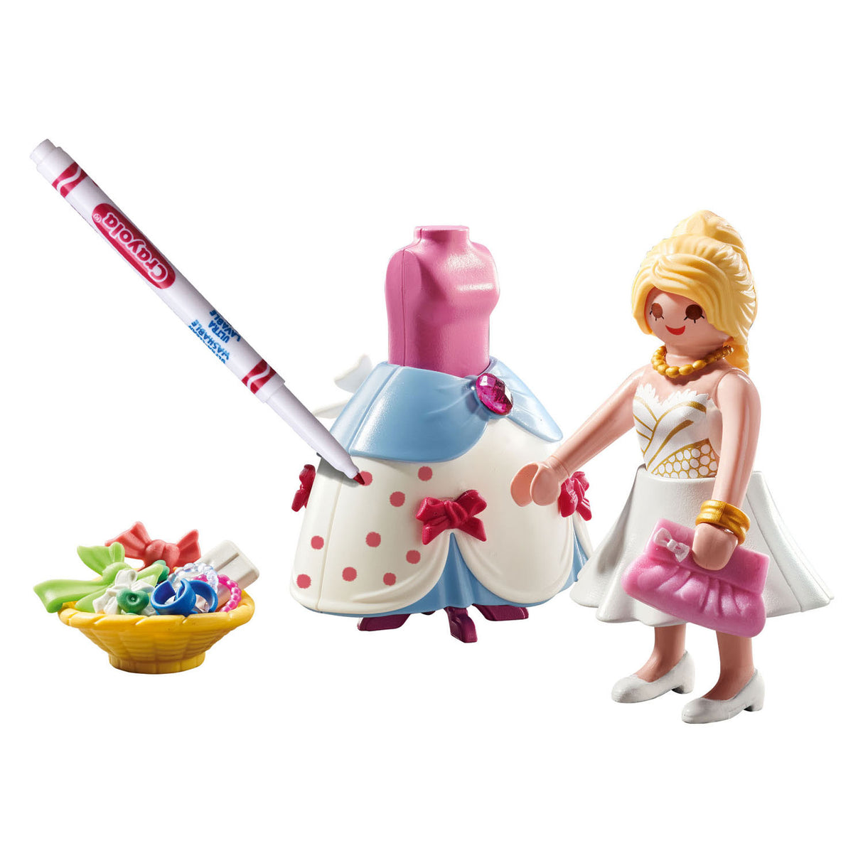 Playmobil Color Modieuze Jurk 71374