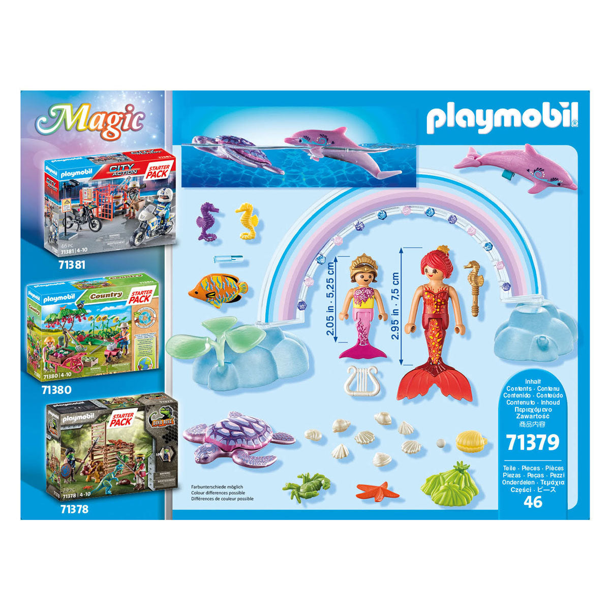 Playmobil Playmobil Starterpack Meerjungfrau 71379