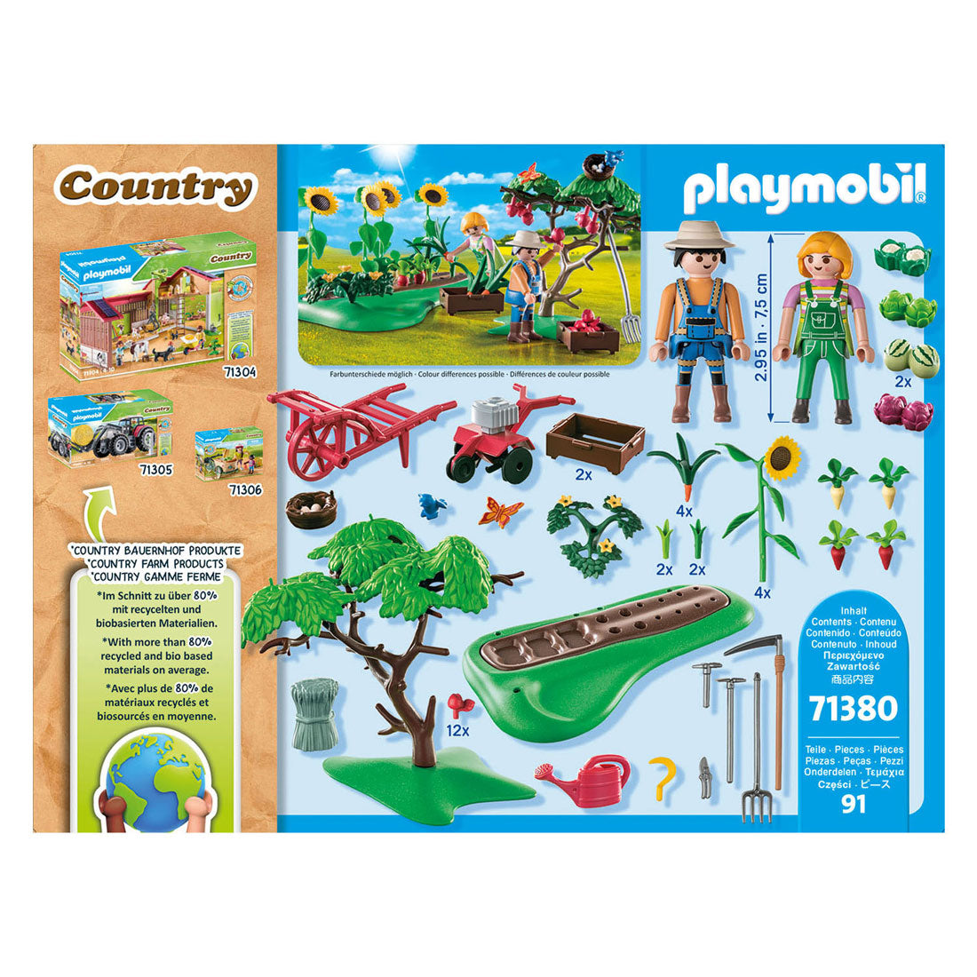 Playmobil Country Starterpack Farm Vegetable Garden 71380