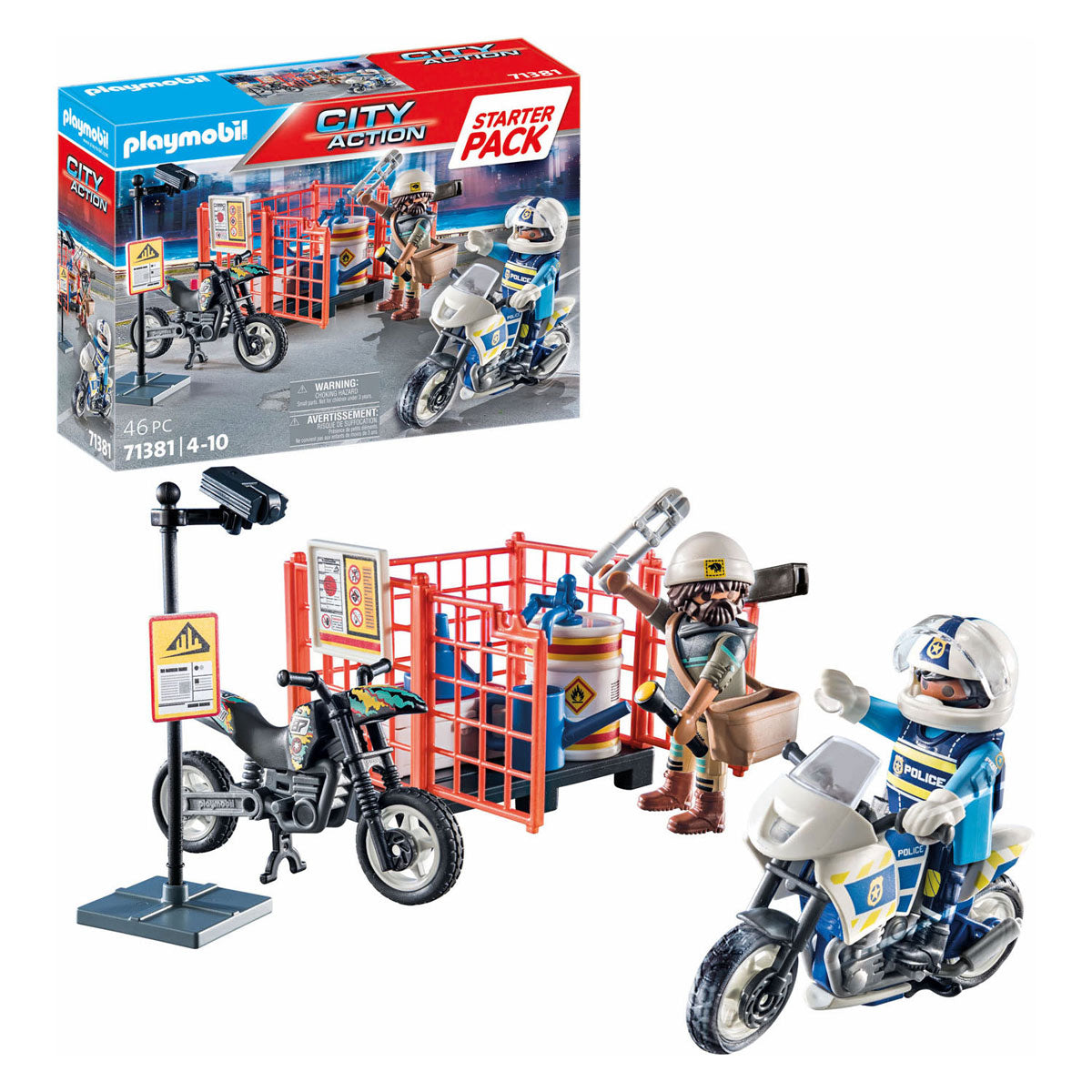 Playmobil City Action Starterpack Police 71381