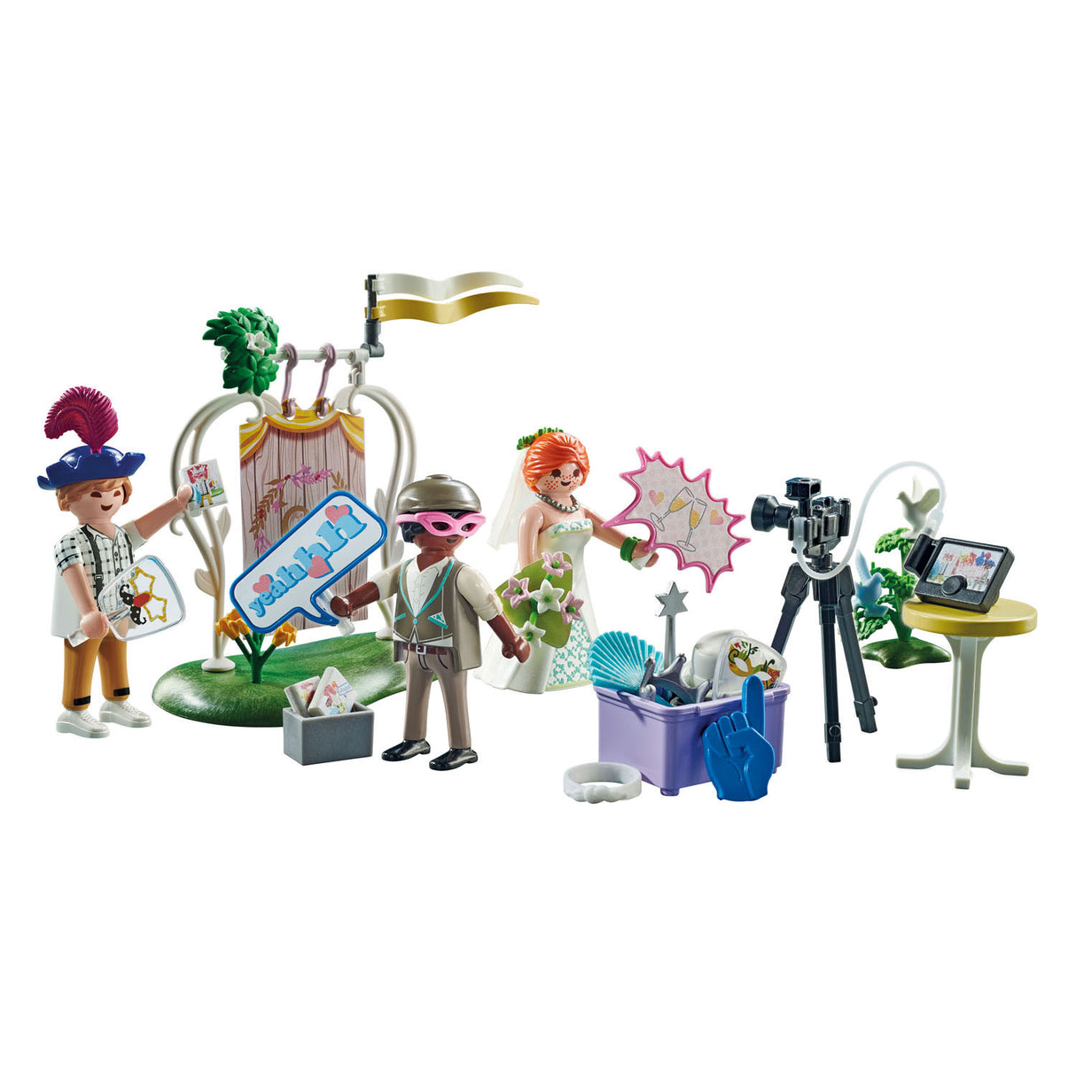 Playmobil City Life Bridal Couple with Camera Promo Pack 71367