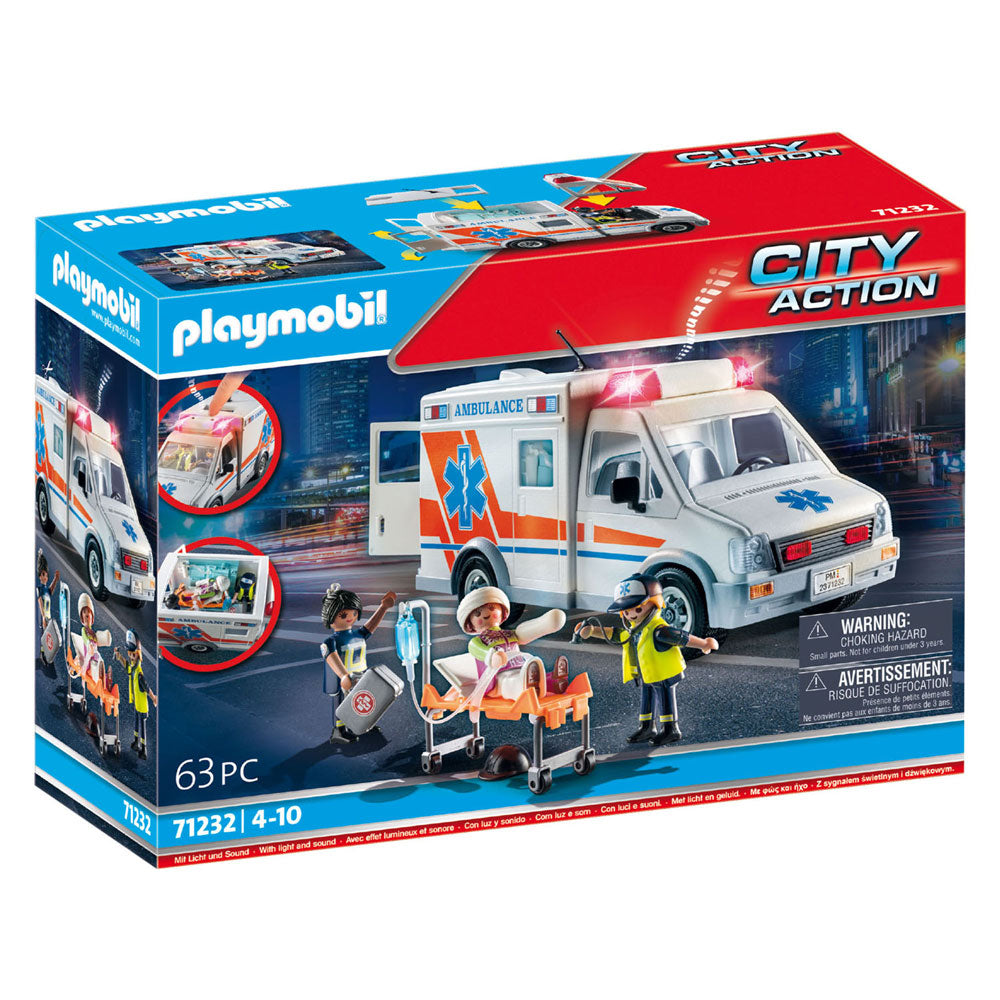 Playmobil City Life Promocho Ambulance 71232