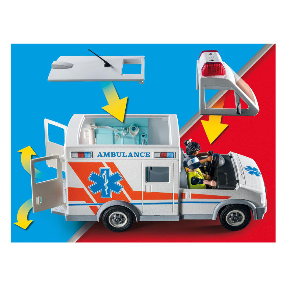 Playmobil City Life Promocho Ambulance 71232