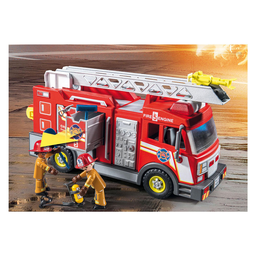 PlayMobil City Life Promocho Fire Truck 71233