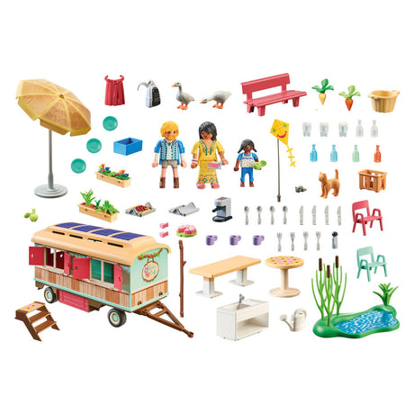 Playmobil PLAYMOBIL Country Gezellig woonwagencafé