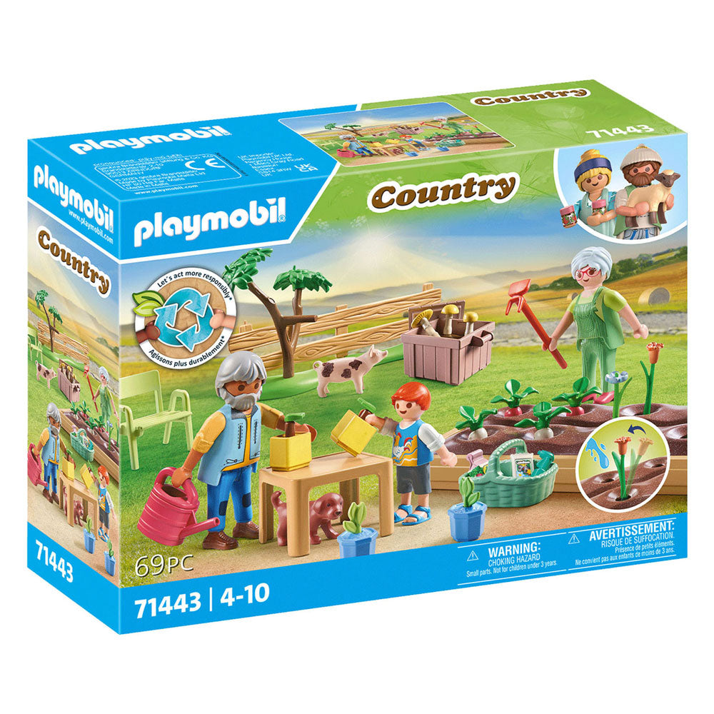 PlayMobil Land IDYllic Geméisgaart op de Grousselteren 714443